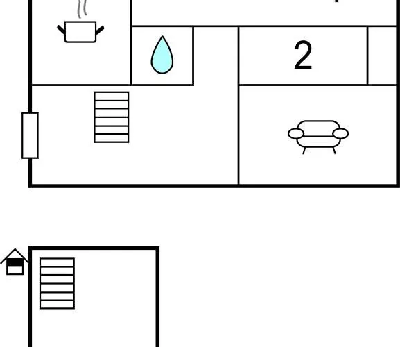 2 Bedroom Gorgeous In *